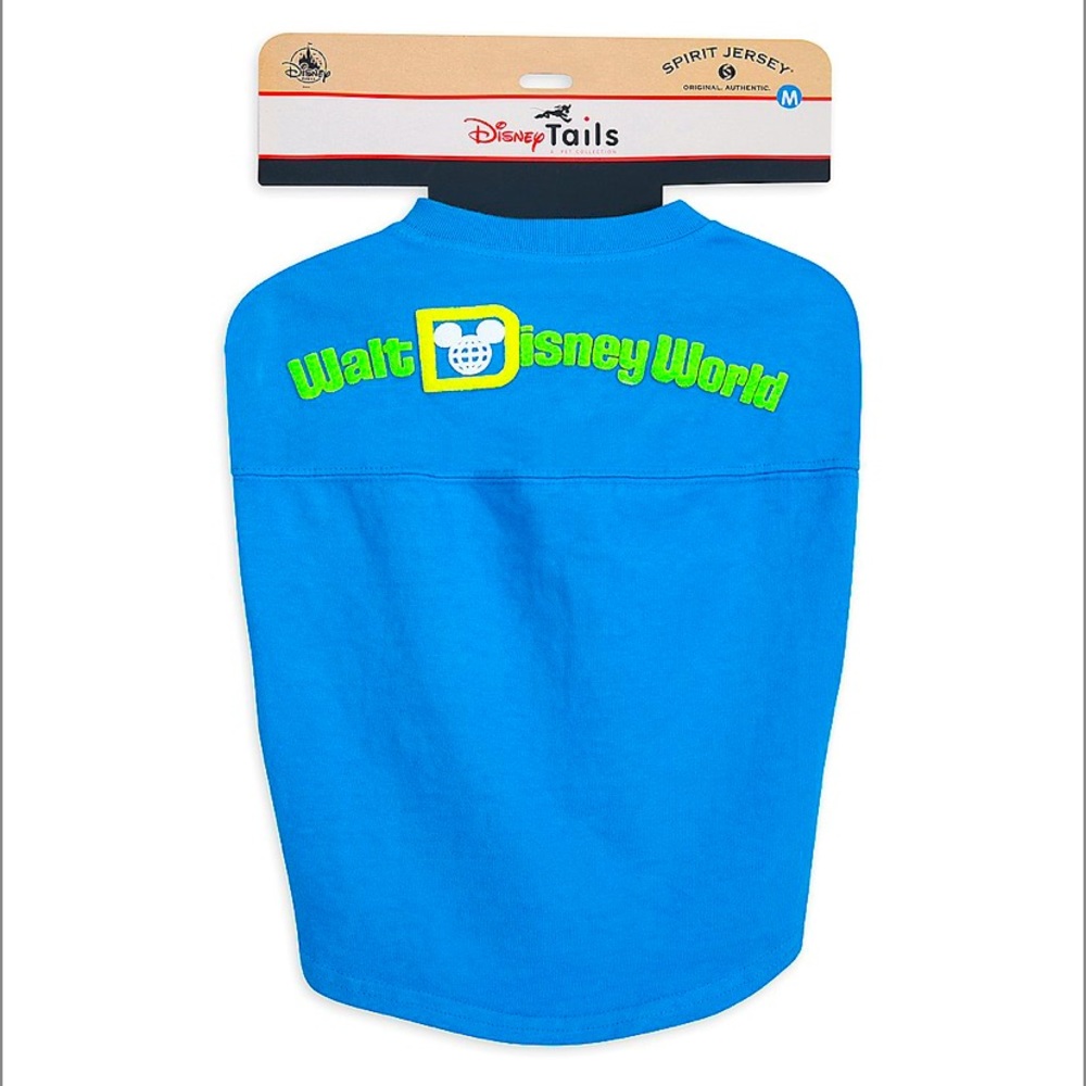 💚 Spirit Jersey for Dogs Blue Neon Disney Tails
